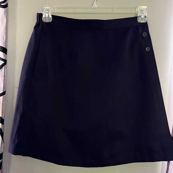 Karen Scott sport navy Skort size 8 - Picture 1 of 6